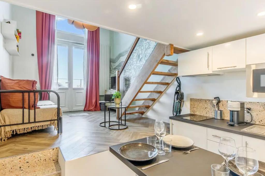 Juste La Plage - Studio Classe 3 Etoiles - Face A La Mer Houlgate Extérieur photo