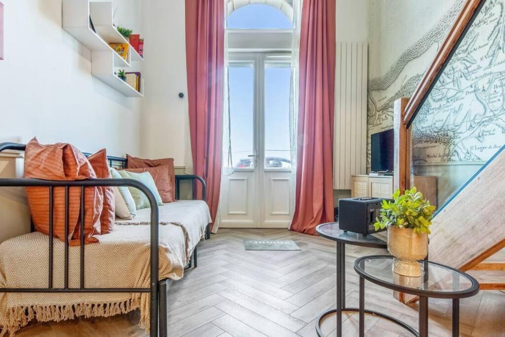 Juste La Plage - Studio Classe 3 Etoiles - Face A La Mer Houlgate Extérieur photo