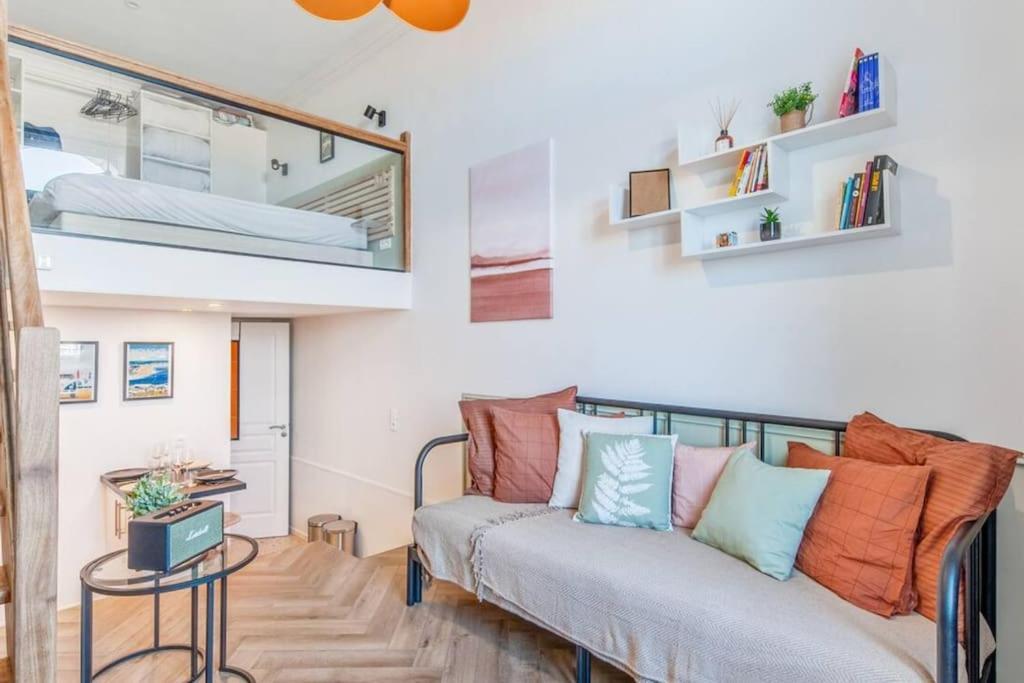 Juste La Plage - Studio Classe 3 Etoiles - Face A La Mer Houlgate Extérieur photo